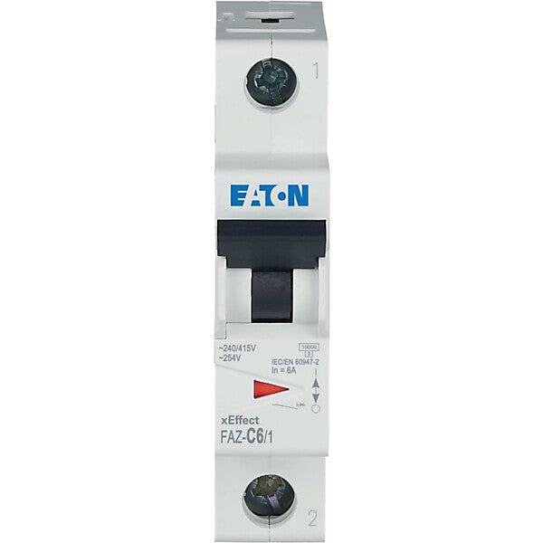 Eaton Leitungsschutzschalter C 6A, 1p FAZ-C6/1